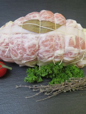 Feuillade de Dinde au Jambon-Bacon et Emmental