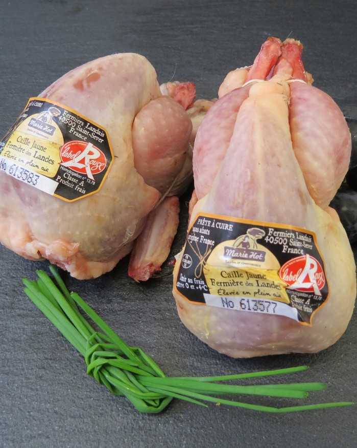 Caille des Landes Label Rouge