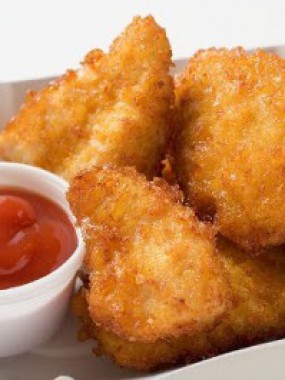 Croustillant -Nuggets au filet  de Poulet