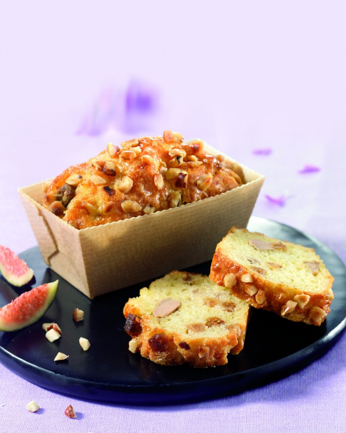 Cake à tiédir Foie Gras et Figues