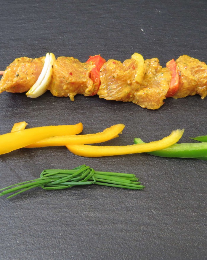 Brochette de Volaille au Curry