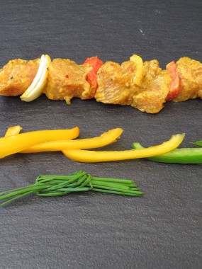 Brochette de Volaille au Curry