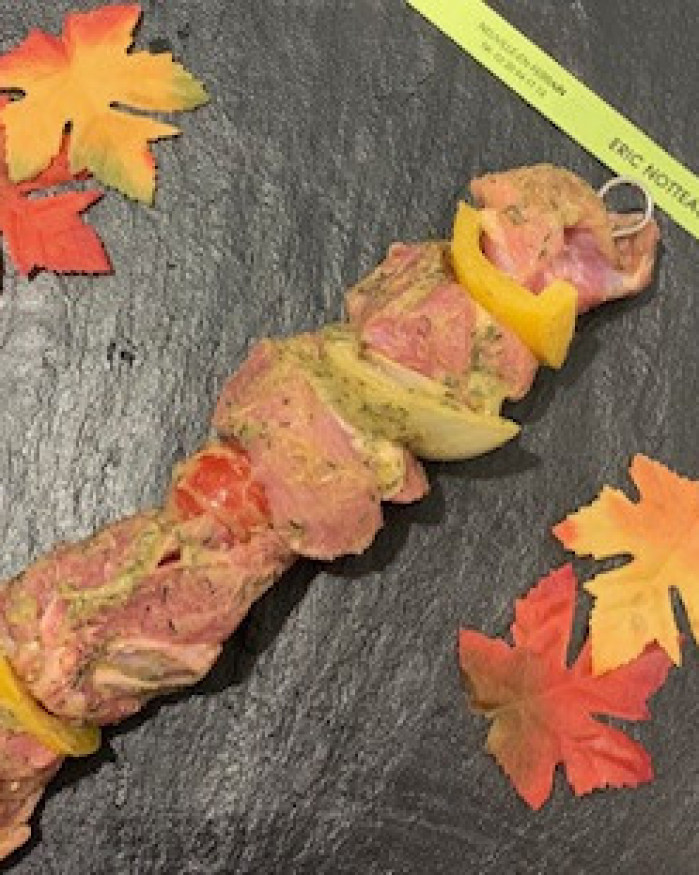 Brochette d'agneau au Thym