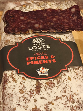 Pavé au piment 