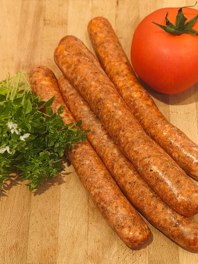 Saucisse Bbq Tomates basilic