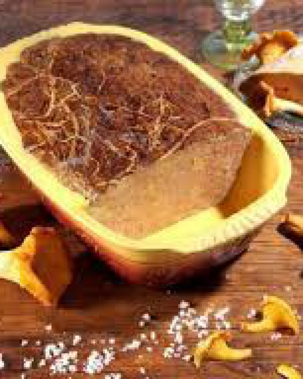 Terrine au foie gras et girolles Boucherie Notteau